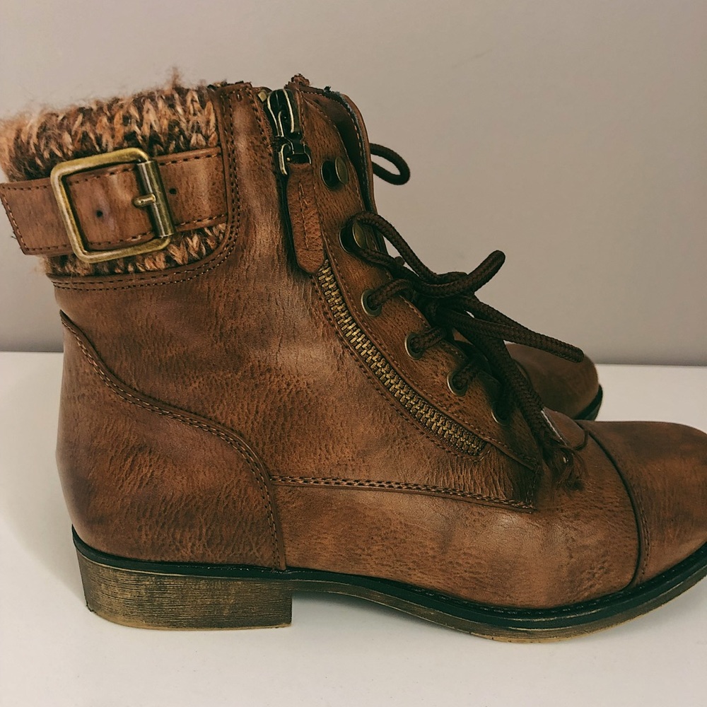 Brown boots